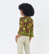Sandrine - Cotton jacquard sweater