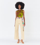Meghan - Cotton knit top