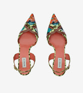 Peonia - Slingback in cotone