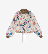 Mirta - Silk bomber jacket
