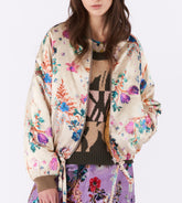 Mirta - Silk bomber jacket