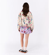 Mirta - Silk bomber jacket