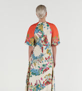 Nadia - Midi silk dress