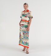 Michela - Silk skirt