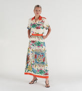 Michela - Silk skirt