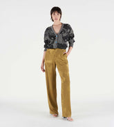 Alice - Silk palazzo pants