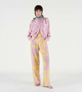 Alice - Silk palazzo pants