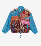 Ariele - Silk bomber jacket