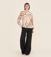 Tecla - Blusa con colletto