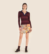 Gelsomina - Twist mini skirt Gelsomina - Twist mini skirt