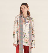 Dafne - Scarf blouse