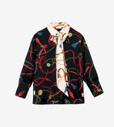 Dafne - Scarf blouse