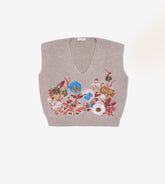 Tony - Embroidered gilet Tony - Embroidered gilet