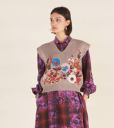 Tony - Embroidered gilet