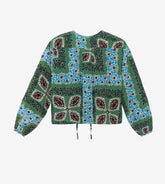 Ida - Cropped silk shirt