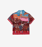 Cora - Camicia maniche corte in seta