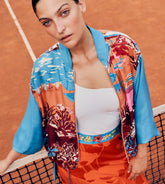 Ariele - Silk bomber jacket