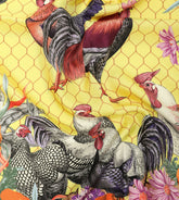 Mantero 1902 Classic Carré - 90x90 cm| Archivio n.44 Gallo - Classic carré