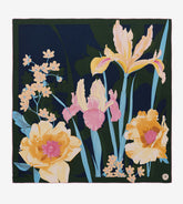 Mantero 1902 Classic Carré - 90x90 cm| Archivio n.54 Iris Shades - Classic carré Reverse