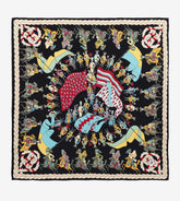 Mantero 1902 Classic Carré - 90x90 cm| Archivio n.51 Risiko - Classic carré
