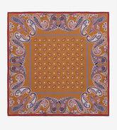 Mantero 1902 Small Carré - 70x70 cm| Boteh - Small carré Reverse