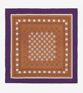 Mantero 1902 Small Carré - 45x45 cm| Forever Dots - Extra small carré Reverse