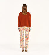 Antonie - Silk cuffs sweater