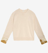 Antonie - Silk cuffs sweater 