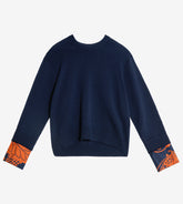 Antonie - Silk cuffs sweater 