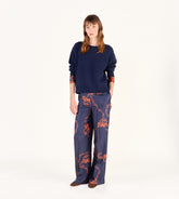 Antonie - Silk cuffs sweater