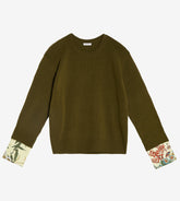 Antonie - Silk cuffs sweater 