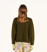 Antonie - Silk cuffs sweater