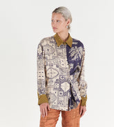 Bonnie - Versatile silk shirt