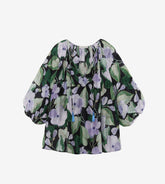 Lolita - Raglan sleeve silk blouse