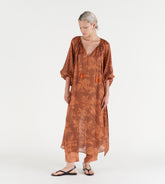 Lola - Silk caftan dress