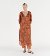 Lola - Silk caftan dress