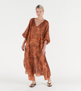 Lola - Silk caftan dress