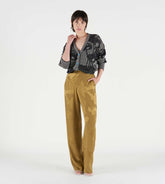 Alice - Silk palazzo pants