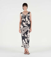 Marlene - Long silk dress