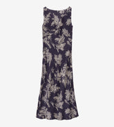 Marlene - Long silk dress