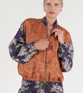 Ariele - Silk bomber jacket