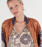 Ariele - Silk bomber jacket