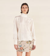 Tecla - Blusa con colletto