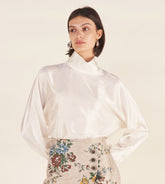 Tecla - Blusa con colletto