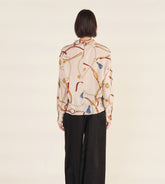 Tecla - Blusa con colletto