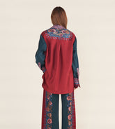 Dafne - Blusa con sciarpa