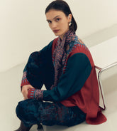 Dafne - Blusa con sciarpa