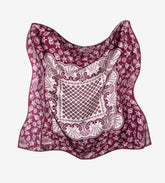 Mary - Abito caftano foulard
