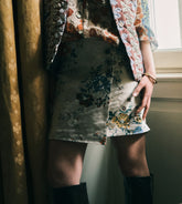 Gelsomina - Twist mini skirt