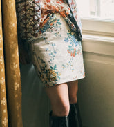 Gelsomina - Twist mini skirt